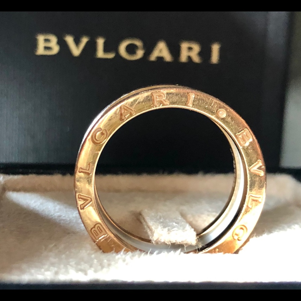 Bulgari white ring
